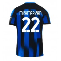Maglie da calcio Inter Milan Henrikh Mkhitaryan #22 Prima Maglia 2023-24 Manica Corta